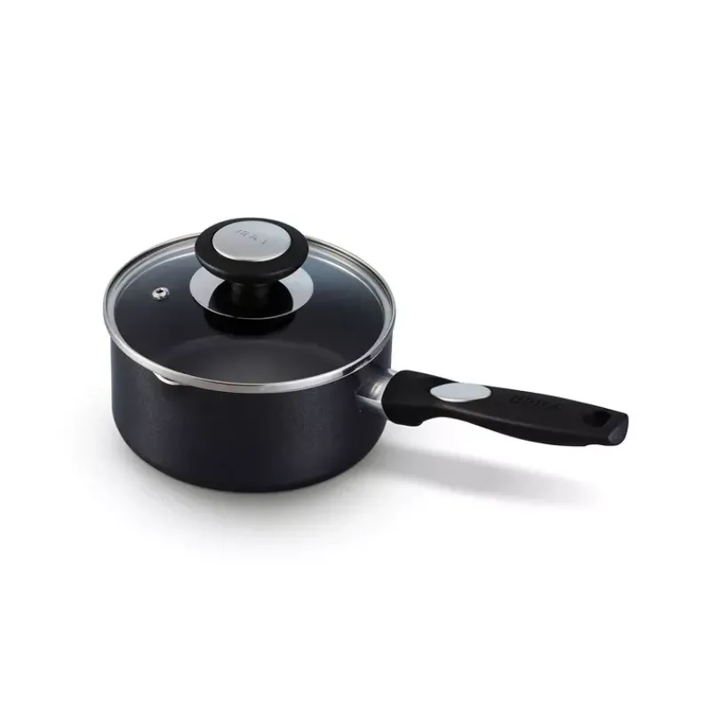 Casseroles Saucières | Casseroles En Fonte D'aluminium-BEKA PRO INDUC Casserole Corps alu ép 3mm revêtement céramique + Couvercle D16