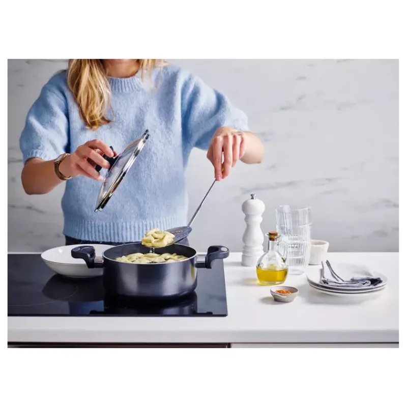 Faitouts Avec Revêtement | Faitouts-BEKA PRO INDUC Faitout Corps alu ép 3mm revêtement céramique Induction D24