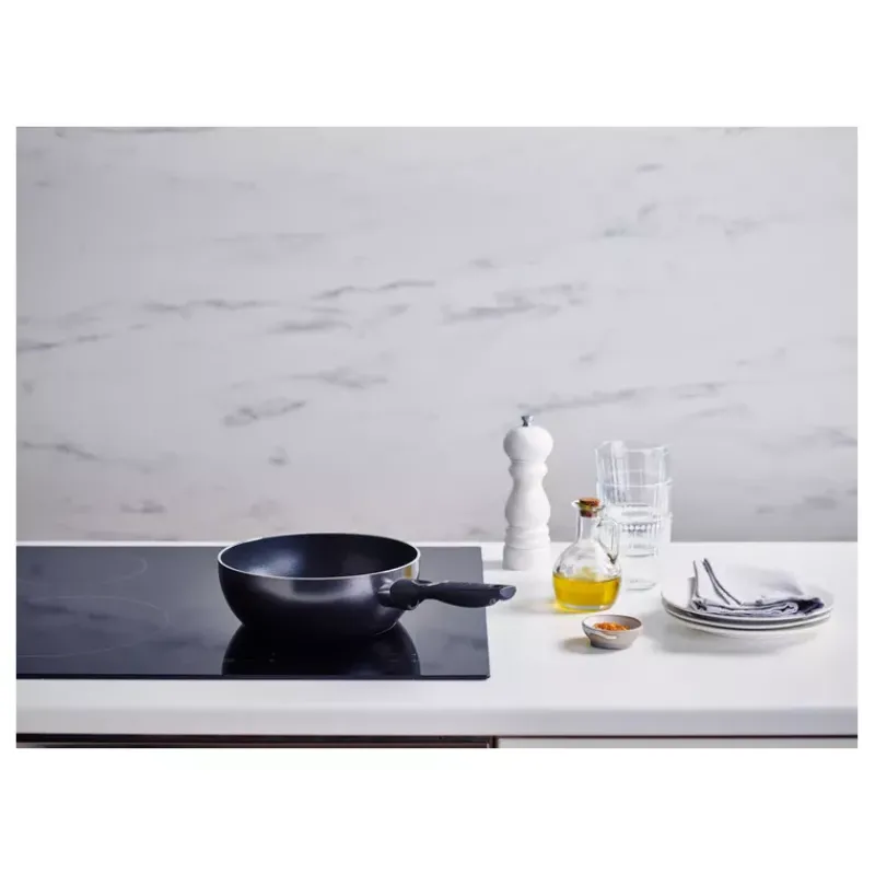 Woks Revêtements Céramique-BEKA PRO INDUC Wok Corps alu ép 3mm revêtement céramique Induction   D20