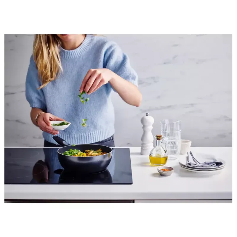 Woks Revêtements Céramique-BEKA PRO INDUC Wok Corps alu ép 3mm revêtement céramique Induction   D20