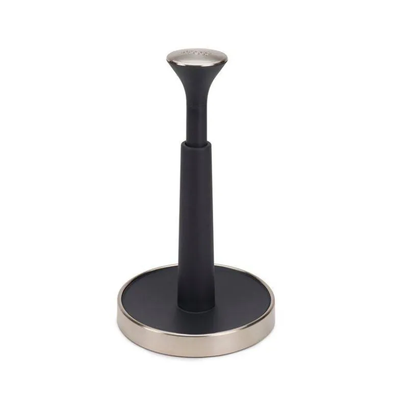 Dévidoirs À Poser | Porte-serviettes Et Dévidoirs-Joseph Joseph Push Tear Support dévidoir essuie tout Inox Gris