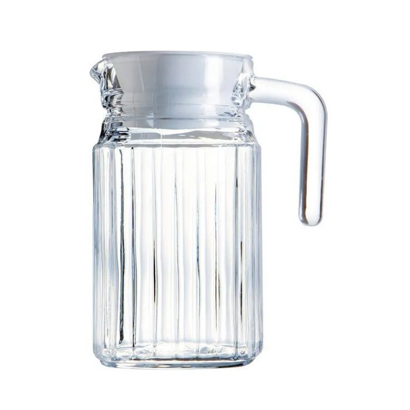 Carafes À Eau | Brocs Et Pichets-La Casserolerie QUADRO Pichet Frigo Broc en verre 0.5 L