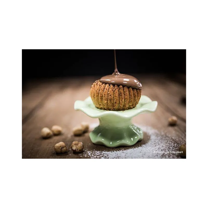 Moules Silikomart | Moules À Gâteaux Silicone-SilikoMart RAGGIO Mini Moule Sphère à rayons en silicone 3Design D19.5 cm   SC