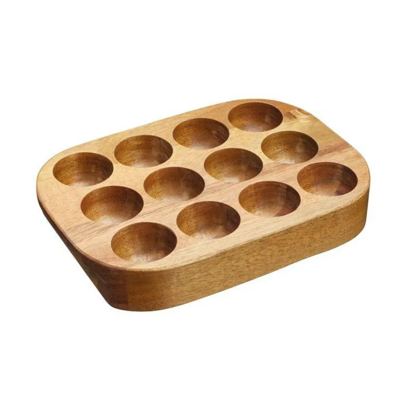 Stocker Les Oeufs-Kitchen Craft Rangement support 12 oeufs en bois