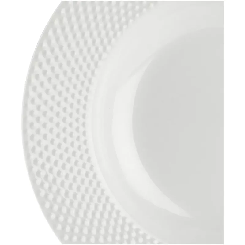 Assiettes Creuses-PORCELLANA BIANCA RICHIAMO Assiette creuse en porcelaine D22