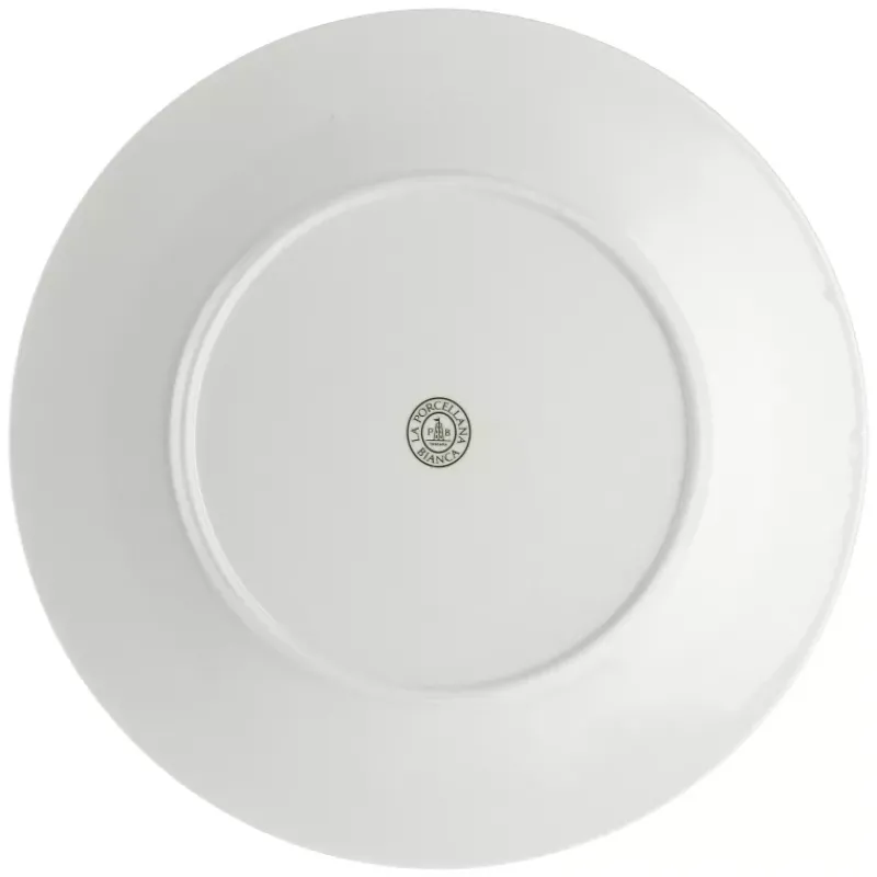 Assiettes Plates-PORCELLANA BIANCA RICHIAMO Assiette plate en porcelaine D27