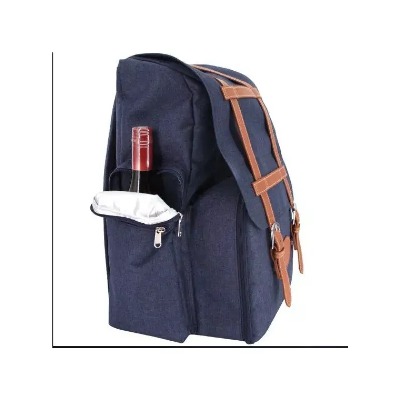 Sacs Isothermes-Les Jardins de la Comtesse Sac à Dos Pique Nique Escapade Bleu 4 personnes