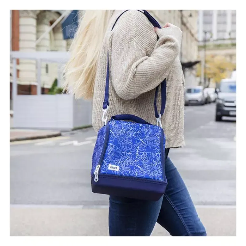 Sacs Isothermes-Kitchen Craft Sac Lunch Box isotherme 7 L avec compartiment de rangement BUILT ABONDANCE Bleu