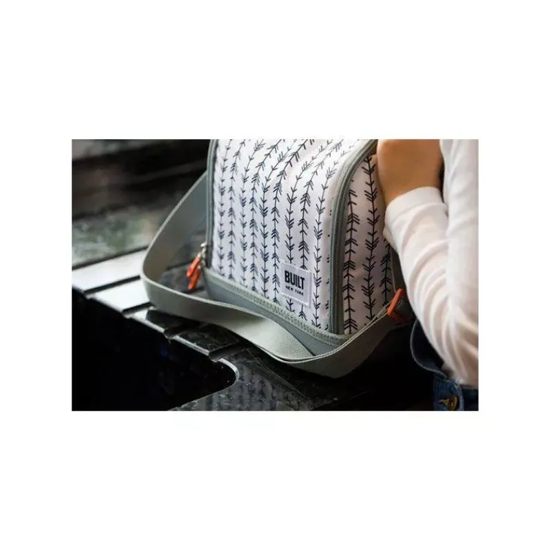 Sacs Isothermes-Kitchen Craft Sac Lunch Box isotherme 7 L avec compartiment de rangement BUILT Belle Vie Blanc