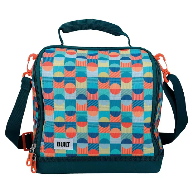 Sacs Isothermes-Kitchen Craft Sac Lunch Box isotherme 7 L avec compartiment de rangement BUILT RETRO Vert