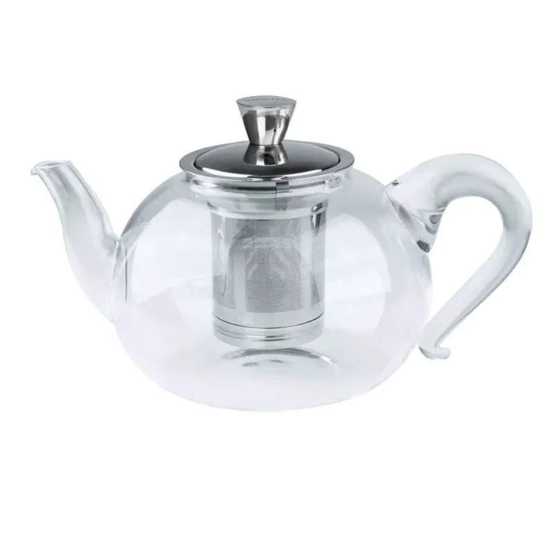 Théières, Cafetières Et Accessoires-CRISTEL SAKURA Théière en verre borosilicate avec infuseur inox 0.8 L