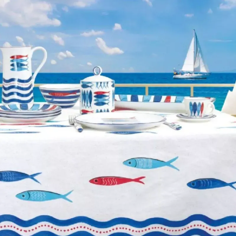 Fourchettes-Easy Life SARDINE´S PARTY Fourchette de table inox avec poignée décorée EASYLIFE SC