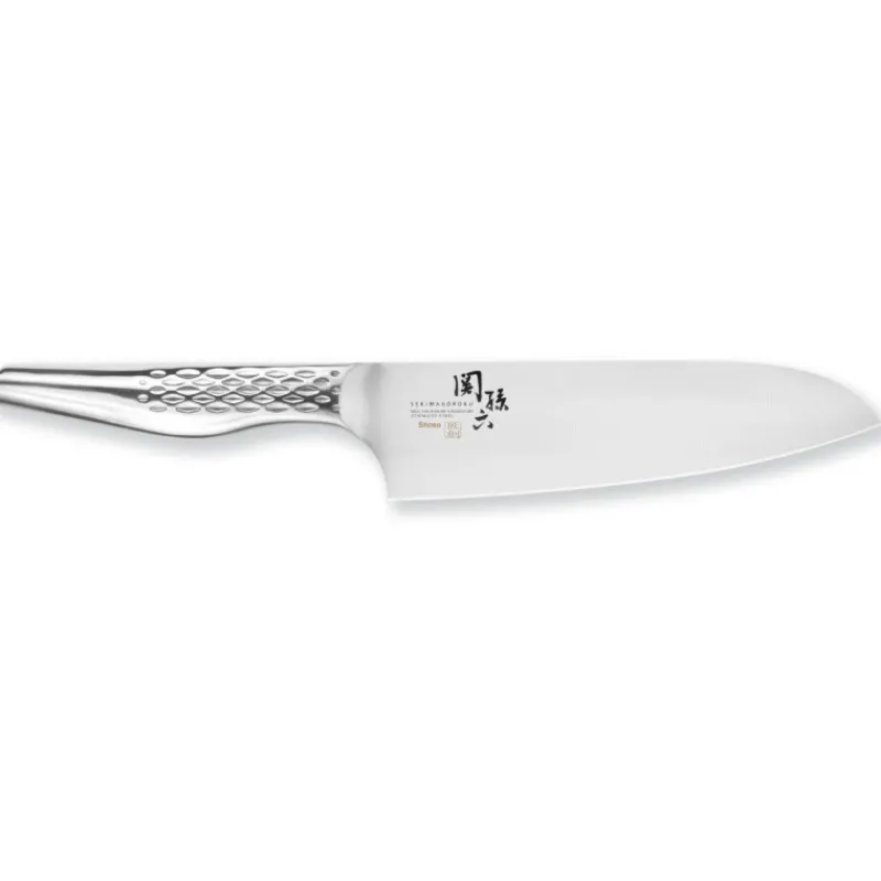 Couteaux Santoku | Couteaux Santoku Japonais-KAI SEKI MAGOROKU SHOSO Couteau japonais Santoku 16.5 cm