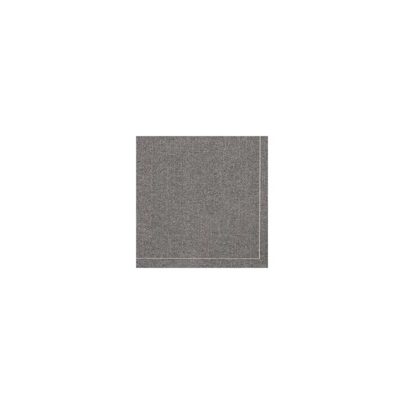Les Serviettes De Table Papier-Franu00e7oise PAVIOT Serviette de table 40x40 Jetable Intissé Françoise PAVIOT Paquet de 20 - Gris Chiné    SC