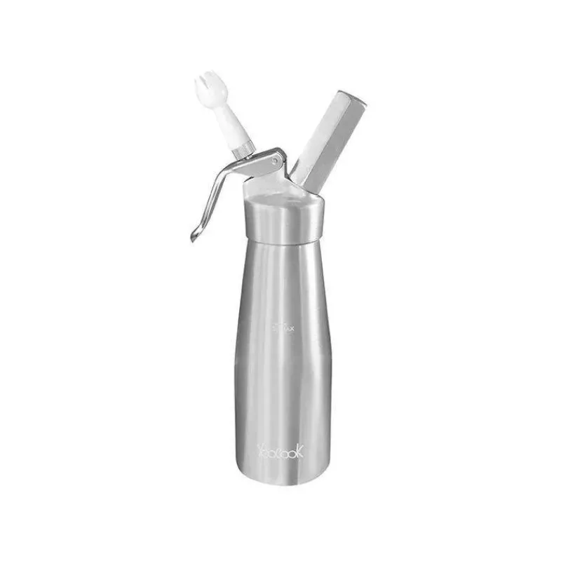 Siphons-YooCook Siphon pour mousses et crèmes chaudes ou froides 0,50 L