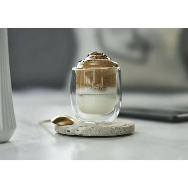 Gobelets | Tasses Expresso-ZWILLING SORRENTO Verre Tasse à café expresso double paroi 80 ml - les 2