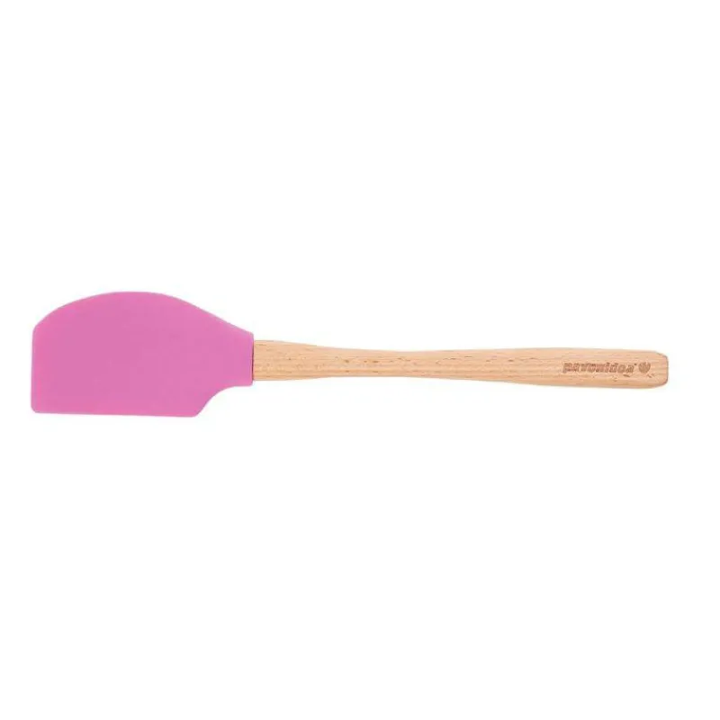 Spatules De Pâtisserie | Maryses Pâtisserie-Pavonidea Spatule Maryse Hêtre et Silicone ROSE