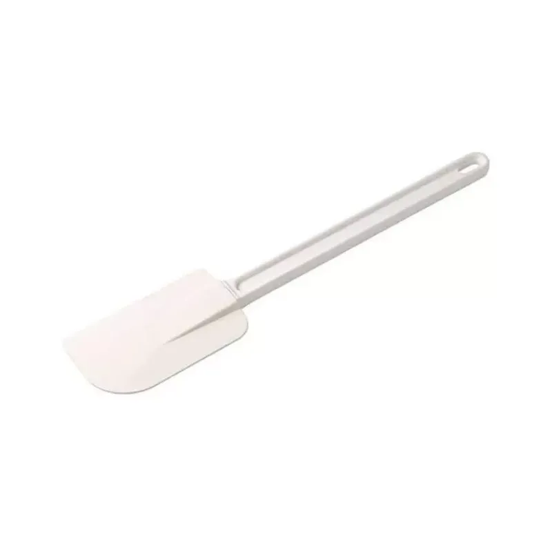 Spatules De Pâtisserie | Maryses Pâtisserie-De Buyer Spatule Maryse patisserie caoutchouc L34 Blanc