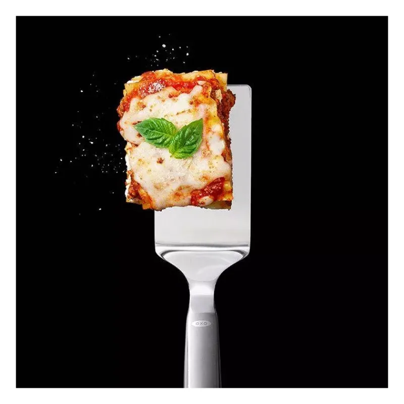 Spatules | Spatules Cuisine-OXO STEEL Spatule Pelle à lasagne inox