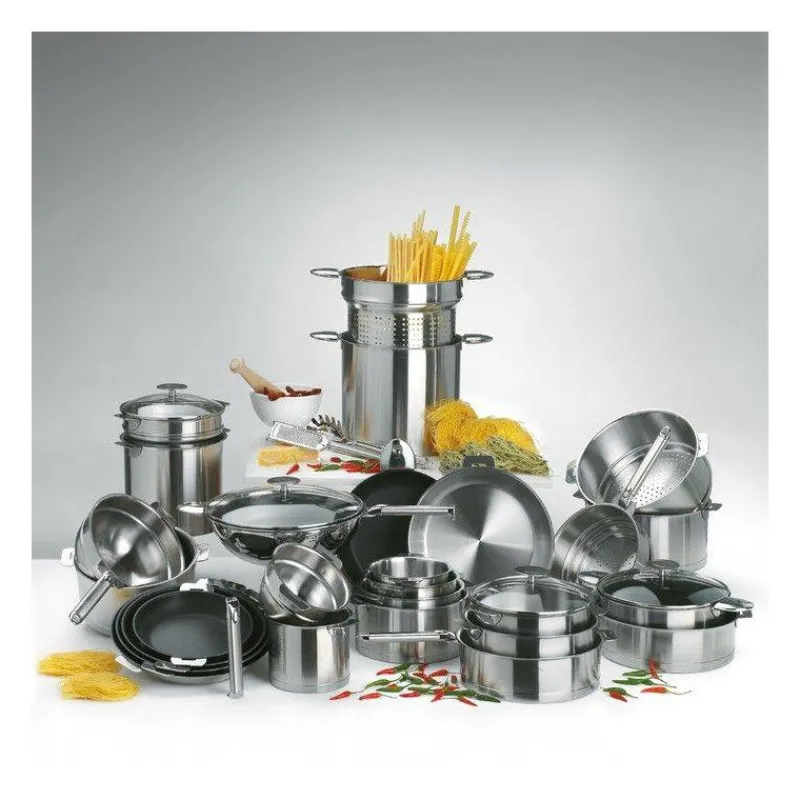 Casseroles Cristel | Casseroles Amovibles-CRISTEL STRATE Casserole Amovible Inox Corps L D 12