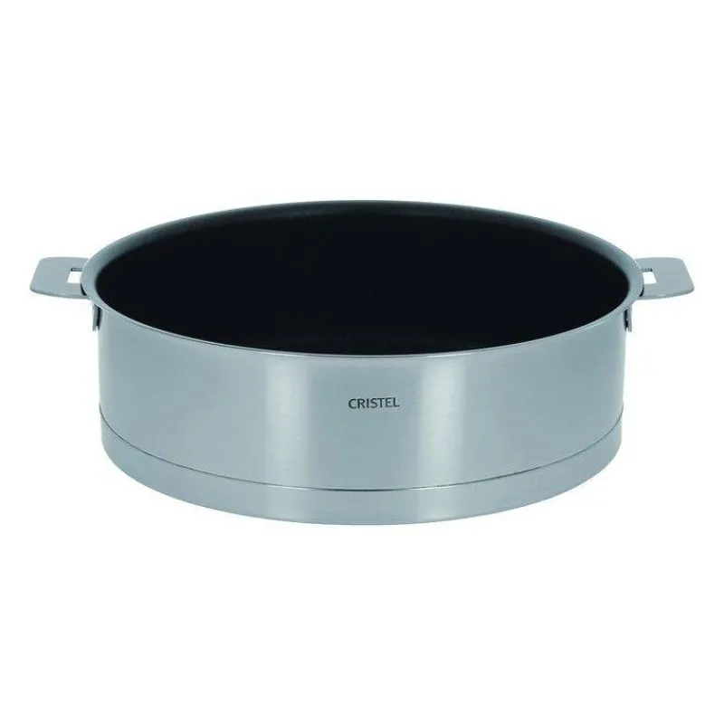 Sauteuses Revêtements Anti-adhérents | Sauteuses Amovibles-CRISTEL STRATE Sauteuse Amovible Inox revêtue Corps L D24