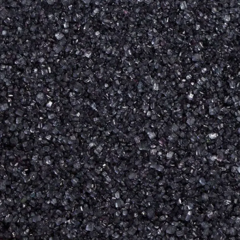 Sucres Et Décors-Decora Sucre en poudre pailletée Pot de 100 g  NOIR