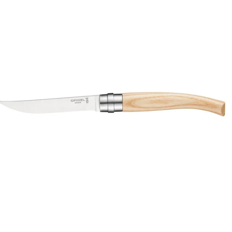 Couteaux À Steak | Couteaux-OPINEL TABLE CHIC Coffret Kraft 4 couteaux Steak de table Frêne