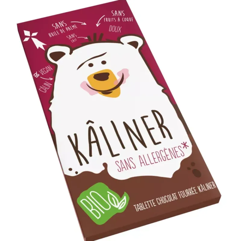 Chocolats Pistoles Et Glaçage-Ku00e2liner Tablette chocolat fourée Classique KÂLINER