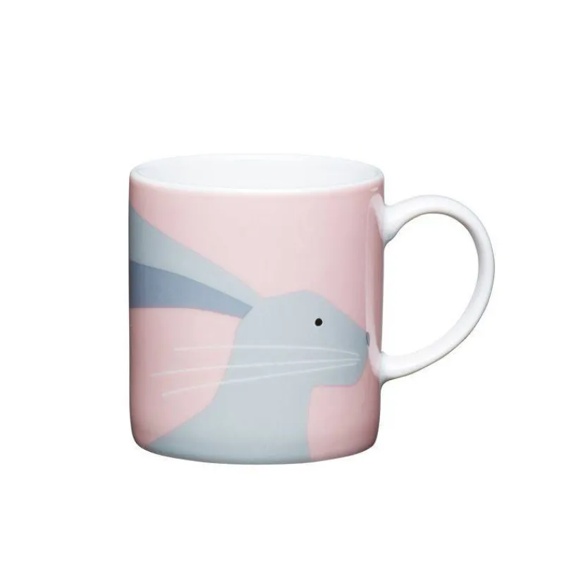 Tasses Expresso-Kitchen Craft Tasse Expresso Porcelaine Coloré KitchenCraft LAPIN