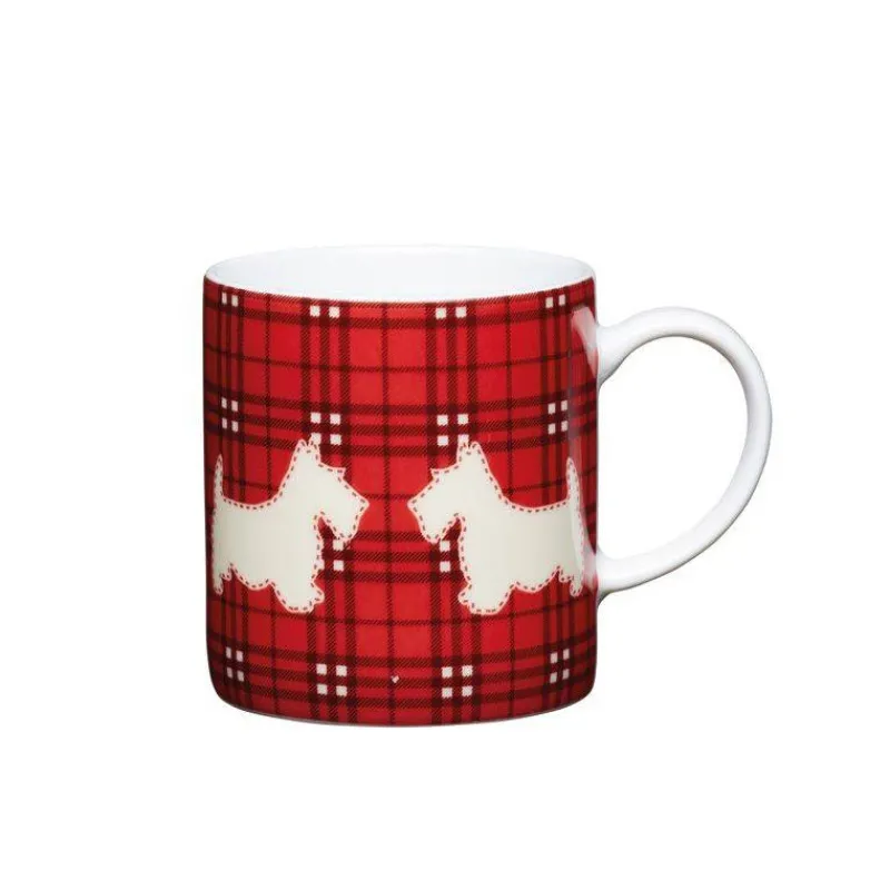 Tasses Expresso-Kitchen Craft Tasse Expresso Porcelaine Coloré KitchenCraft TERRIER ECOSSAIS