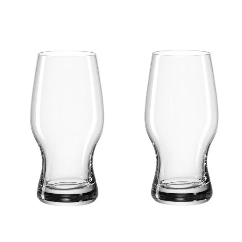 Verres À Bière-LEONARDO TAVERNA Verre Chope à  Bière bas de 33 cl Coffret de 2