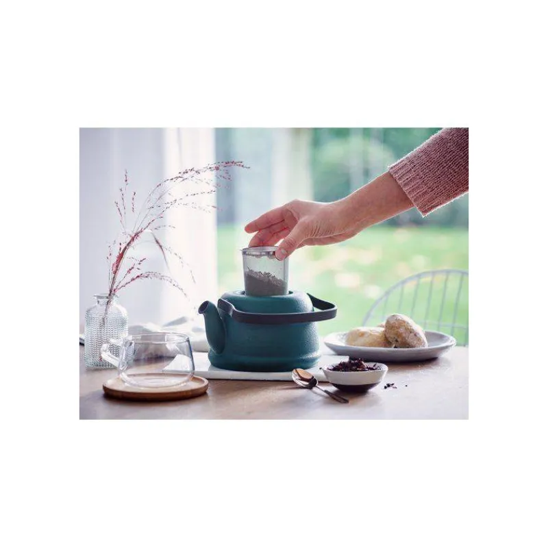 Théières, Cafetières Et Accessoires | Théières En Fonte-BEKA Théière en fonte émaillée JUNNA Forest 1 L Vert SC