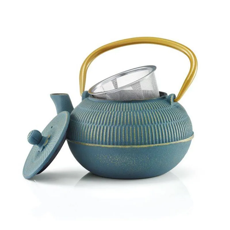 Théières, Cafetières Et Accessoires | Théières En Fonte-BEKA Théière en fonte émaillée YUAN 0.9 L Bleu