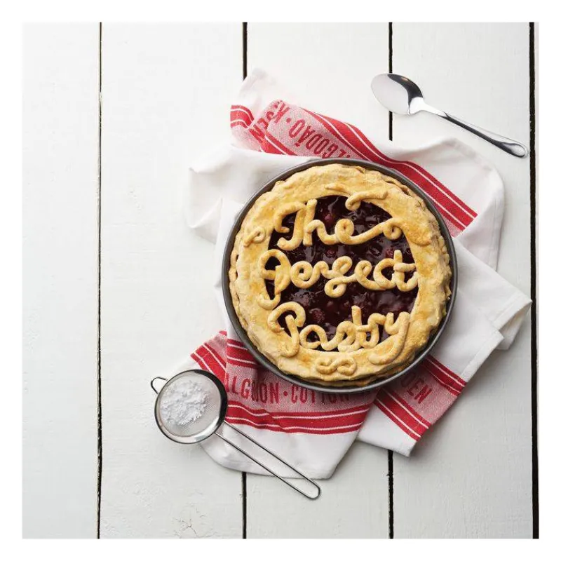 Plaques Perforées | Moules À Tarte-Kitchen Craft Tourtière Moule à Tarte Quiche en acier revêtu perforé MASTERCLASS D180