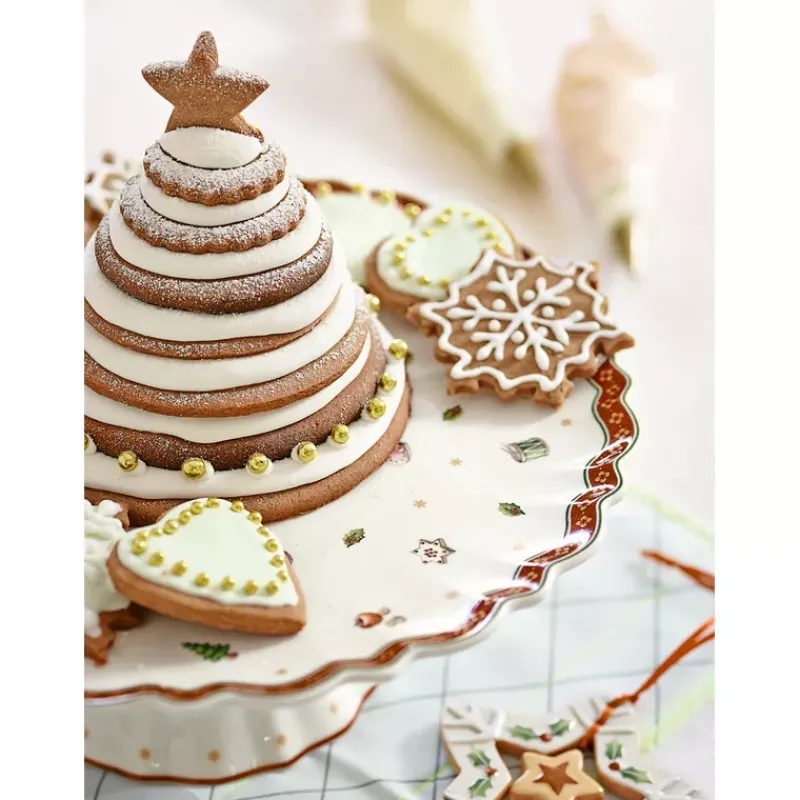 Plats À Gâteaux-Villeroy & Boch TOY'S DELIGHT Plat à gâteau sur pied 28 x 28 x 10.9 cm