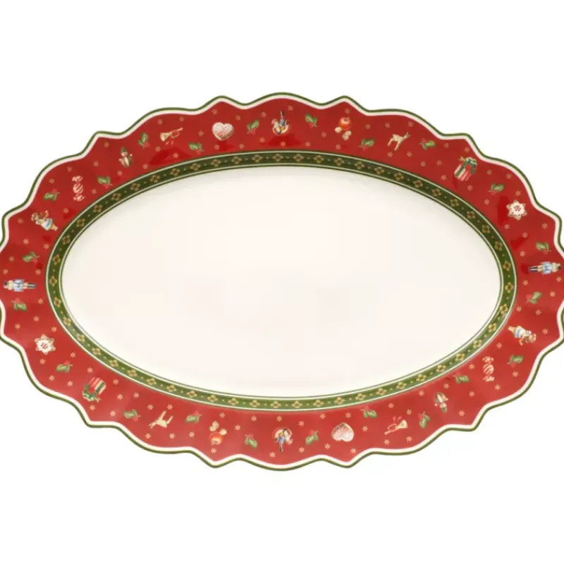 Plats Ovales | Plats Creux Et Légumiers-Villeroy & Boch TOY'S DELIGHT Plat ovale 50 x 31.5 cm