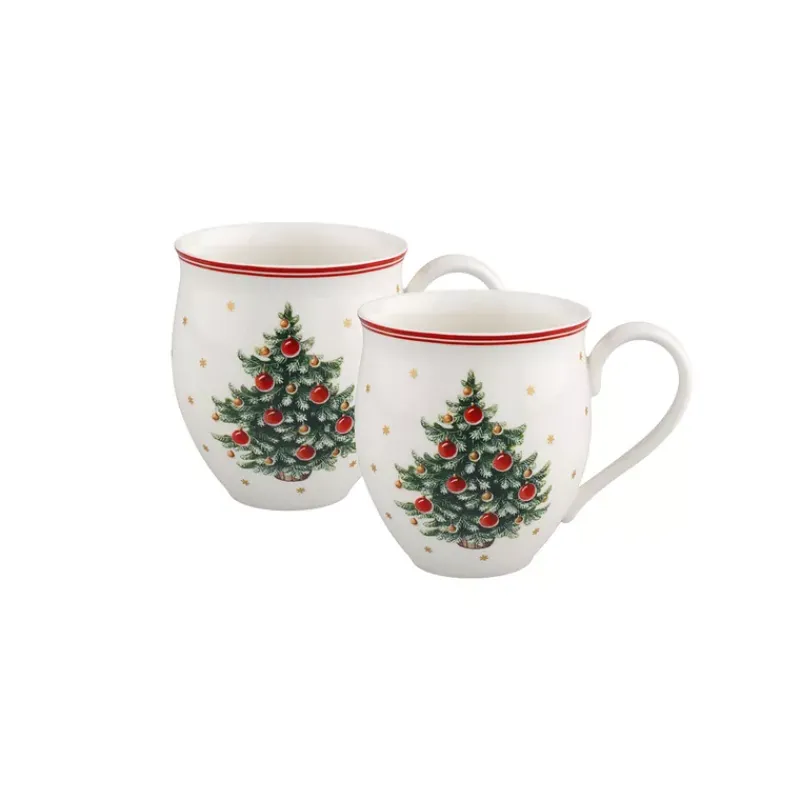 Mugs-Villeroy & Boch TOY'S DELIGHT Set de 2 mugs Arbre de Noël