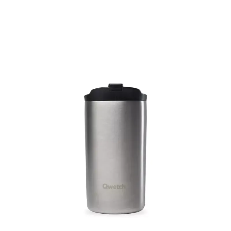 Tumblers Mugs Isotherme | Mugs-Qwetch TRAVEL MUG isotherme double paroi en Inox 350ml Inox brossé