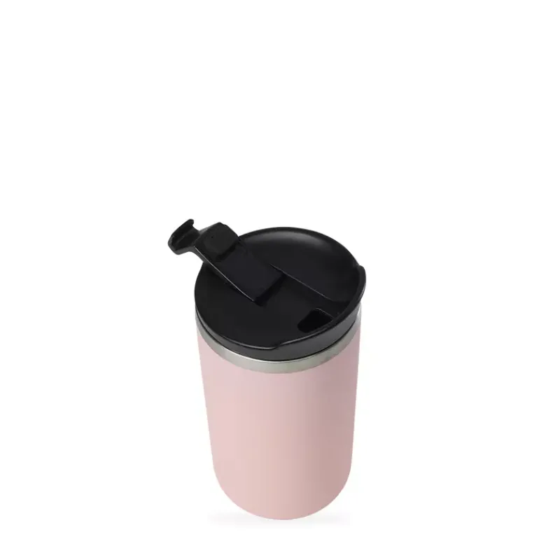 Tumblers Mugs Isotherme | Mugs-Qwetch TRAVEL MUG isotherme double paroi en Inox 350ml Rose pastel