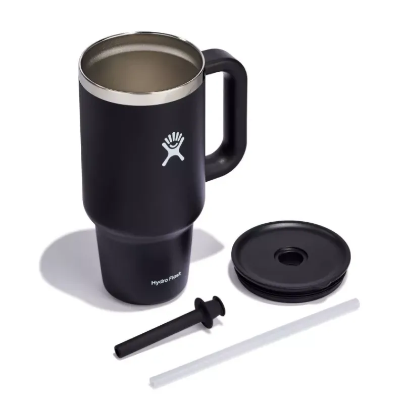 Tumblers Mugs Isotherme-HydroFlask Tumbler Mug Isotherme 1180 ml Noir