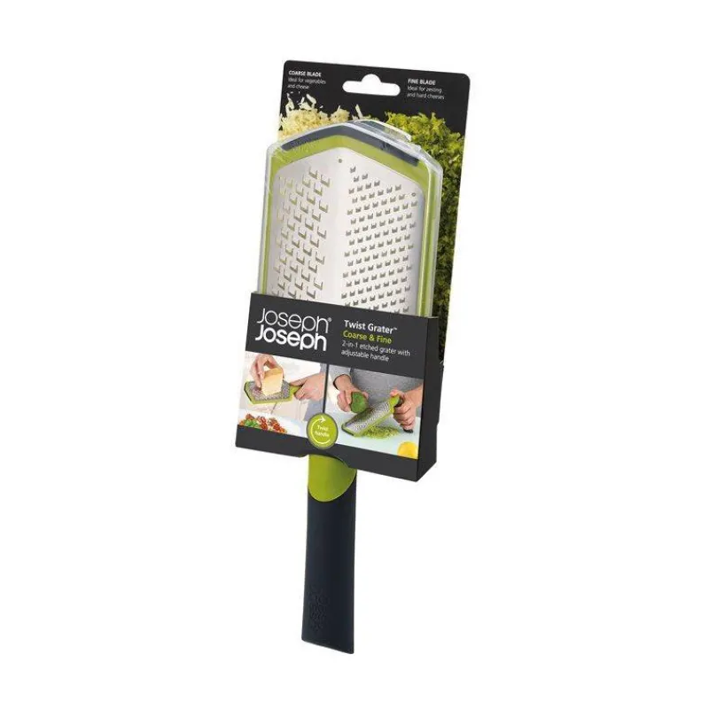 Coupes Légumes-Joseph Joseph TWIST GRATER Râpe double Gros grains et fin