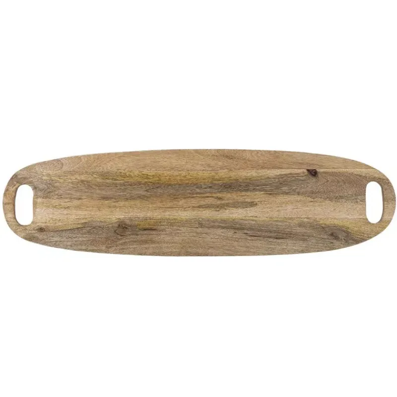Planches À Découper En Bois-Bloomingville VANEZA Planche à découper Plateau de service Tapas en Manguier 76 x 20 cm