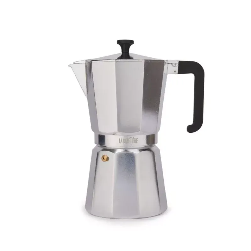Cafetières Italiennes-Kitchen Craft VENICE Cafetière Italienne en Aluminium La Cafetière 12 Tasses