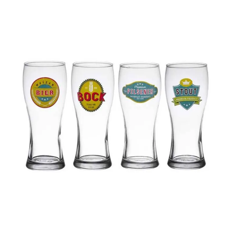 Verres À Bière-La Casserolerie Verre Chope à Bière de 50 cl Coffret de 4