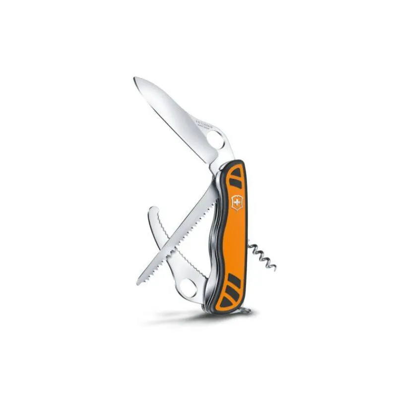 Couteaux De Poche | Couteaux Fermants-Victorinox Couteau Suisse fermant de poche multifonctions Chasse Hunter XT Grip Orange