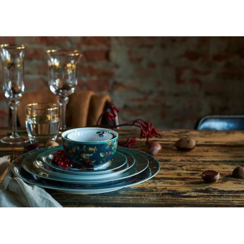 Assiettes De Présentation-La Casserolerie WINTER WONDERLAND Assiette de Présentation Plat en porcelaine D32 cm NEOTILUS SC