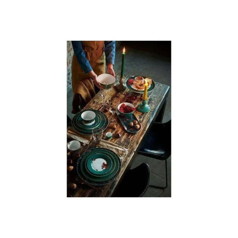 Assiettes De Présentation-La Casserolerie WINTER WONDERLAND Assiette de Présentation Plat en porcelaine D32 cm NEOTILUS SC