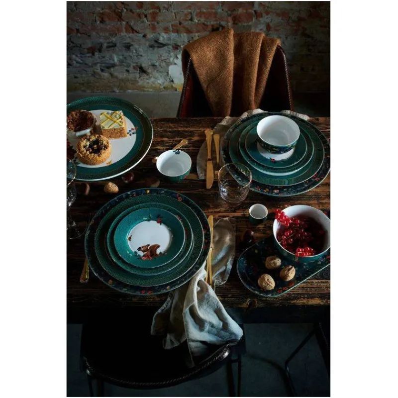 Assiettes De Présentation-La Casserolerie WINTER WONDERLAND Assiette de Présentation Plat en porcelaine D32 cm NEOTILUS SC
