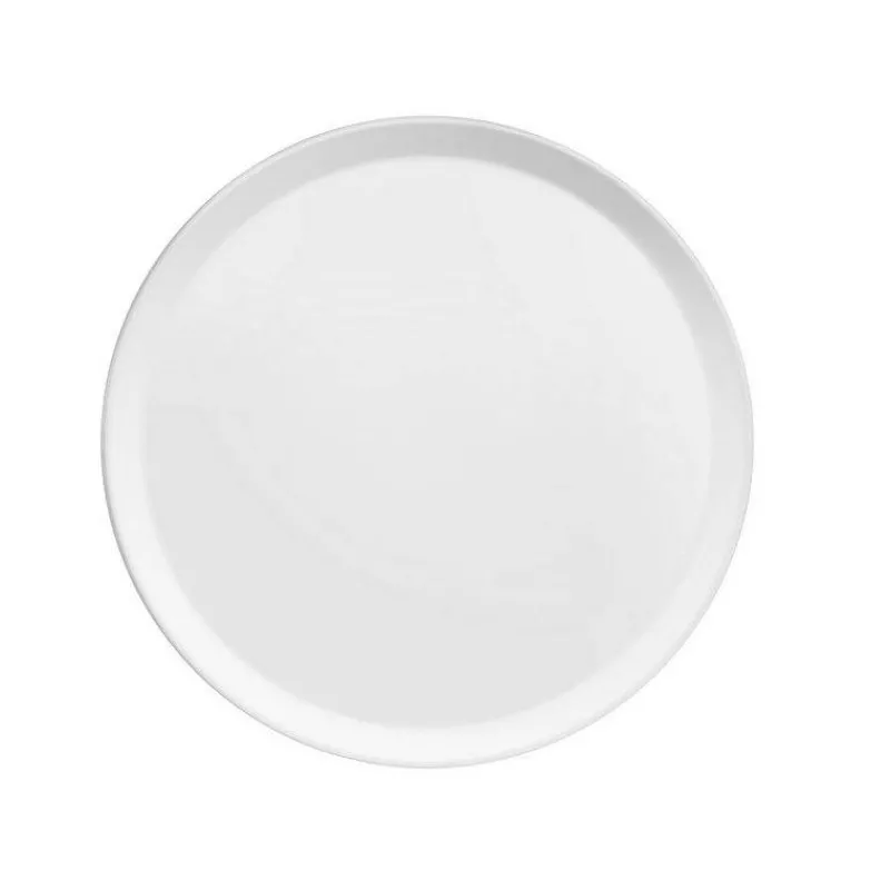 Assiettes Plates-Mu00e9dard de NOBLAT YAKA Porcelaine Blanche Assiette Plate D27 Médard de NOBLAT